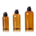 In Stock 100ml 200ml 300ml Body Lotion Bottle Plastic PET Shower Gel Shampoo Toner Pump Bottles with Flip Top Cap